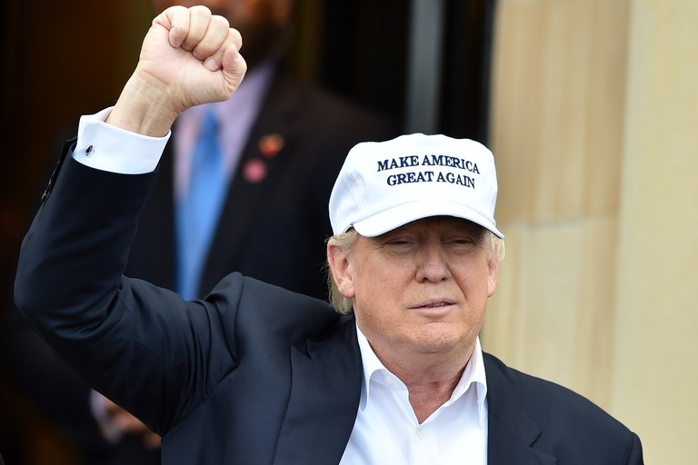 Donald Trump Opens His New Golf Course At Turnberry