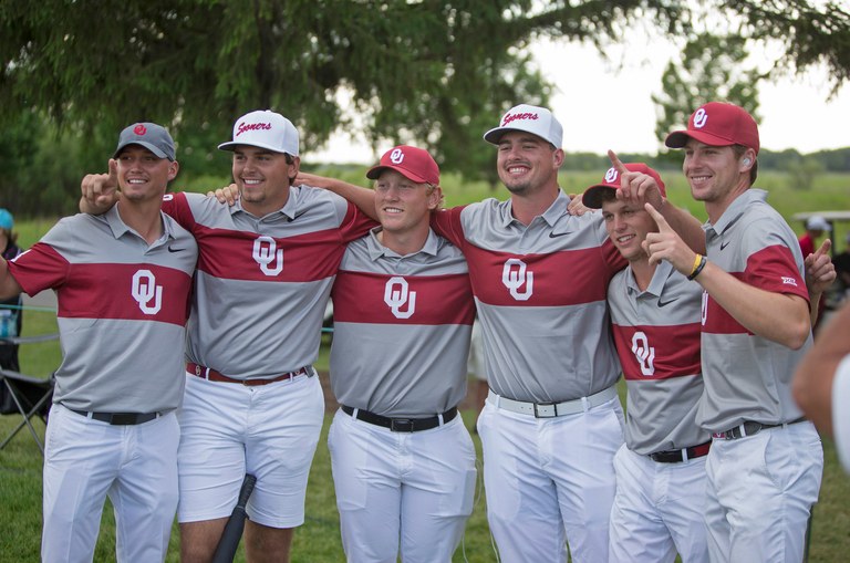 Oklahoma men's golf team