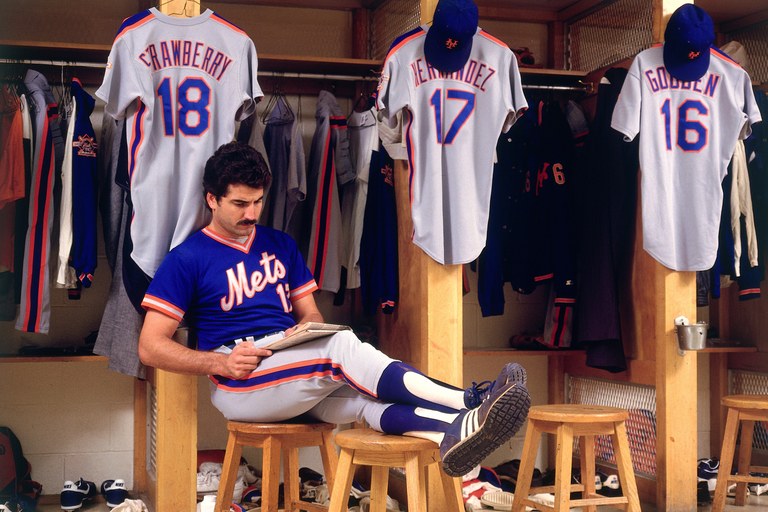 Keith Hernandez locker room