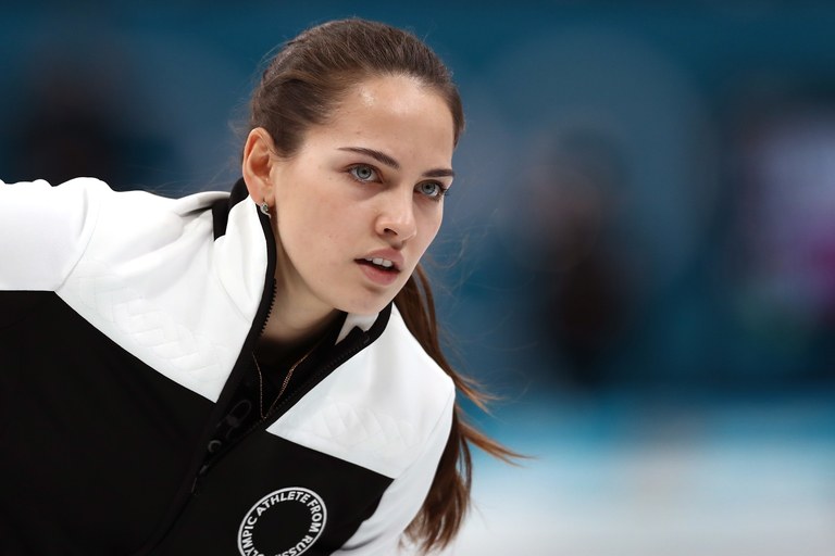 Curling - Winter Olympics Day 4