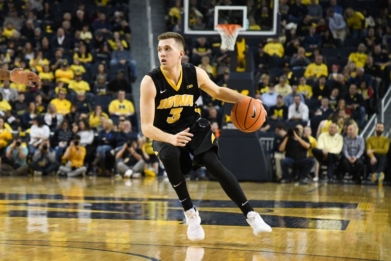 COLLEGE BASKETBALL: FEB 14 Iowa at Michigan