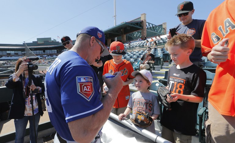 Spring training: Texas at San Francisco