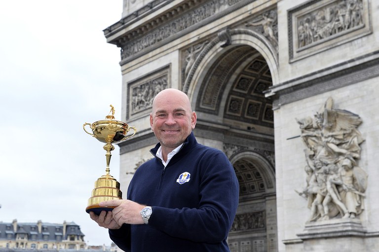 Thomas Bjorn Ryder Cup Media Day