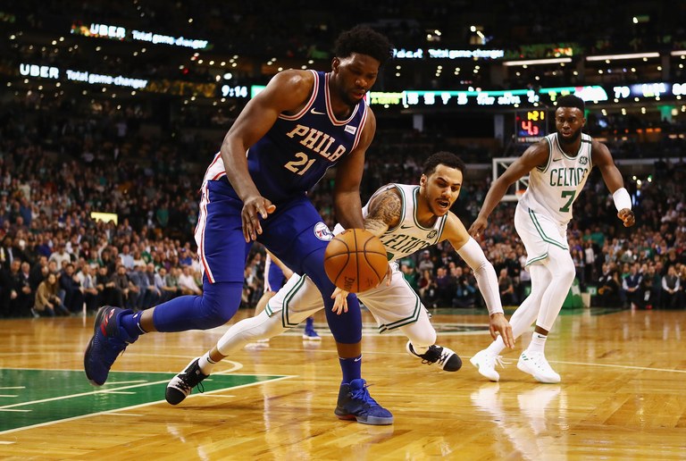 Philadelphia 76ers v Boston Celtics