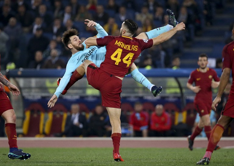 AS Roma v FC Barcelona - UEFA Champions League Quarter Final Second Leg