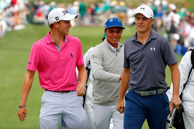 Justin Thomas, Rickie Fowler, Jordan Spieth