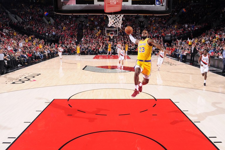 Los Angeles Lakers v Portland Trail Blazers