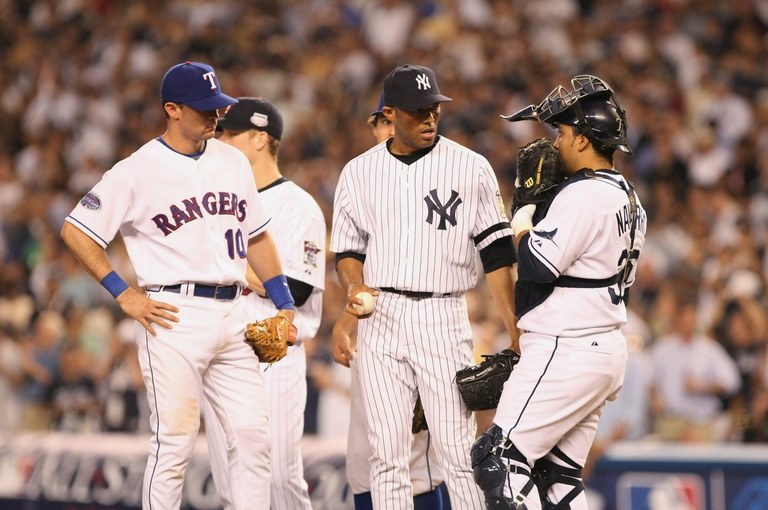 Michael Young, Mariano Rivera