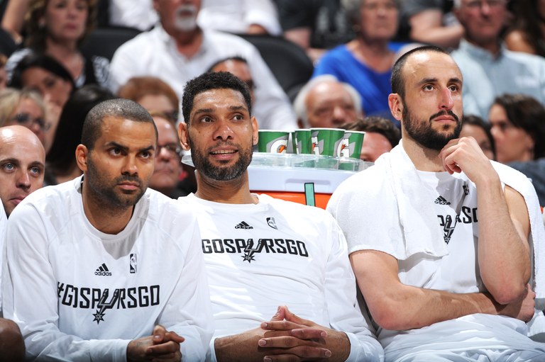 Tony Parker, Tim Duncan, Manu Ginobili