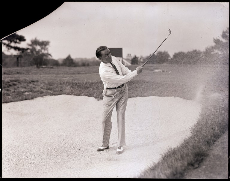 Billie Burke Chips from Sand Trap