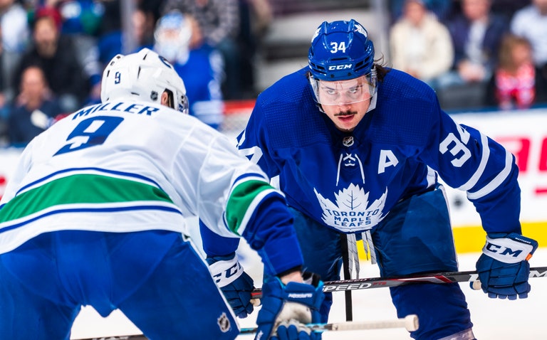 Vancouver Canucks v Toronto Maple Leafs