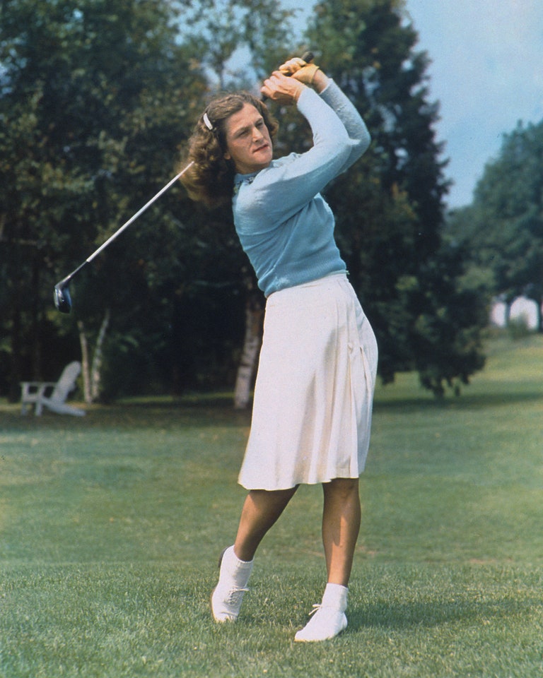 Golfer Mildred (Babe) Didrikson Zaharias.